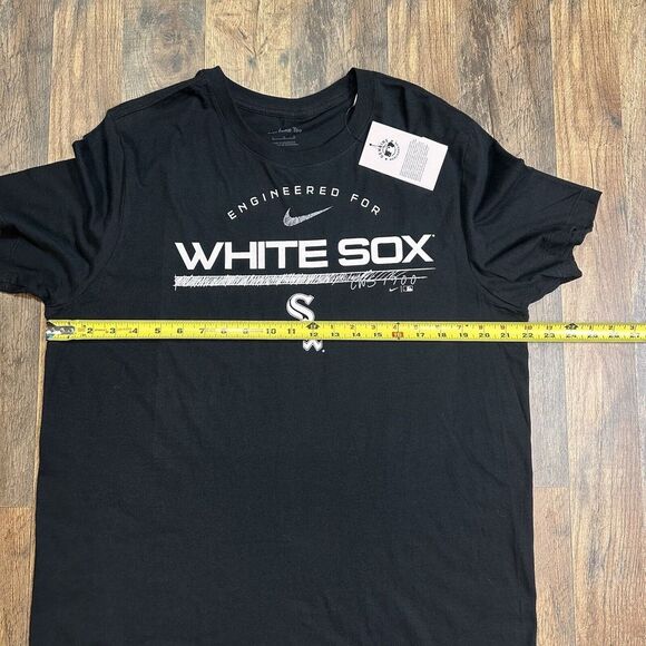 NWT Nike‎ Chicago White Sox Men's Large T-Shirt Tee Black Baseball MLB CWS - Picture 4 of 4
